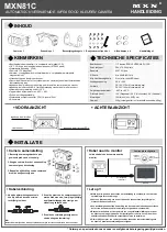 Предварительный просмотр 2 страницы MXN MXN81C Instruction Manual