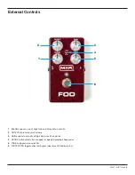 Preview for 2 page of mxr FOD Manual