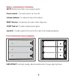 Preview for 4 page of My Arcade DGUNL-4120 User Manual