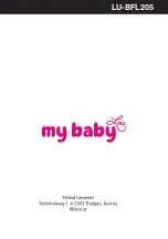 Предварительный просмотр 68 страницы my baby Lou LU-BFL205 Manual