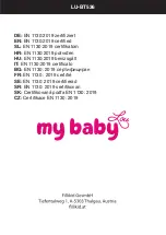 Предварительный просмотр 52 страницы my baby Lou LU-BT536 Manual