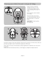 Preview for 10 page of My Child Echo (SAP) Instructions Manual