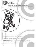 My Child Magnet Reversible Pushchair User Manual preview