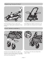 Preview for 5 page of My Child Magnet Reversible Pushchair User Manual