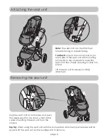 Preview for 8 page of My Child Magnet Reversible Pushchair User Manual