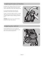 Preview for 9 page of My Child Magnet Reversible Pushchair User Manual