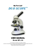 My First Lab DUO SCOPE MFL-06 User Manual preview