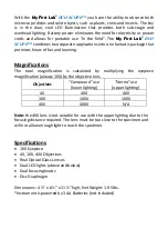 Preview for 3 page of My First Lab DUO SCOPE MFL-06 User Manual