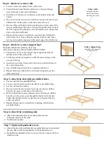 Preview for 2 page of My Green Mattress My Green Platform Bed Assembly Instructions