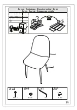 Preview for 6 page of my home Miller Chair Fabric Assembly Instructions Manual