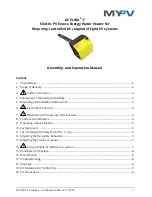 Предварительный просмотр 1 страницы my-PV AC ELWA-F Assembly And Operation Manual