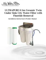 Preview for 1 page of My Water Filter ULTRAPURE Installation Manual