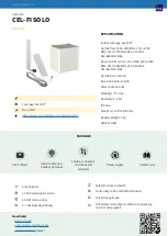 Предварительный просмотр 1 страницы MyAmplifiers CEL-FI SOLO Quick Start Manual