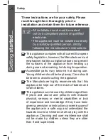 Preview for 8 page of myappliances ART10302 User Manual