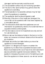 Preview for 5 page of myappliances ART28640 Owner'S Instruction Manual