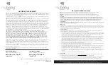 Preview for 5 page of mybaby SoundSpa Portable MYB-S205 Instruction Manual And  Warranty Information