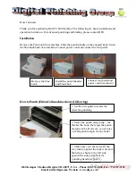 Preview for 4 page of MyBinding DFG EC1000 Instruction Manual