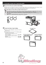 Preview for 29 page of MyBinding Duplo DF-915 Instruction Manual