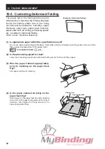 Preview for 37 page of MyBinding Duplo DF-915 Instruction Manual