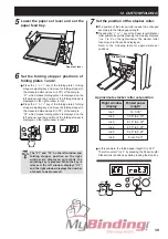 Preview for 42 page of MyBinding Duplo DF-915 Instruction Manual