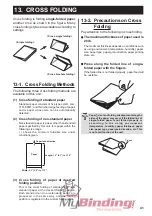 Preview for 44 page of MyBinding Duplo DF-915 Instruction Manual