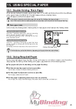 Preview for 48 page of MyBinding Duplo DF-915 Instruction Manual