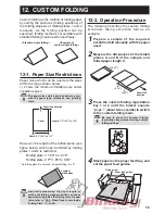 Предварительный просмотр 38 страницы MyBinding Duplo DF-920 Instruction Manual