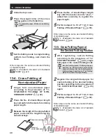 Предварительный просмотр 43 страницы MyBinding Duplo DF-920 Instruction Manual