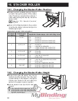 Предварительный просмотр 47 страницы MyBinding Duplo DF-920 Instruction Manual