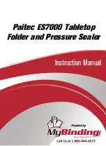 MyBinding Paitec ES7000 Instruction Manual preview