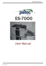 Preview for 2 page of MyBinding Paitec ES7000 Instruction Manual