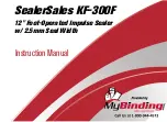 MyBinding SealerSales KF-300F Instruction Manual предпросмотр