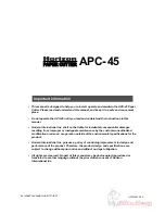 Предварительный просмотр 3 страницы MyBinding Standard APC45 Programmable Instruction Manual