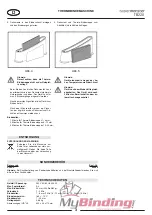 Preview for 4 page of MyBinding TB220 Instruction Manual