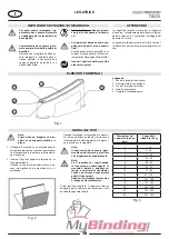 Preview for 11 page of MyBinding TB220 Instruction Manual