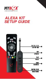 myBox ALEXA KIT Setup Manual preview