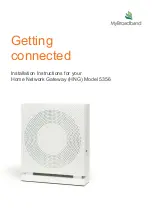 Preview for 1 page of MyBroadband HNG 5356 Installation Instructions Manual