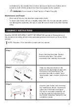 Предварительный просмотр 3 страницы Mychanic 52920 Operating Instructions Manual