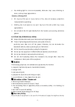 Preview for 13 page of mychway HR-BX001 User Manual