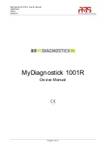 MyDiagnostick 1001R Manual предпросмотр