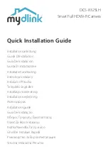 MYDLINK DCS-8325LH Quick Installation Manual preview