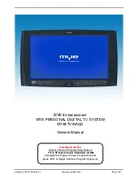 MYE M156TV-NAQ2 Owner'S Manual preview