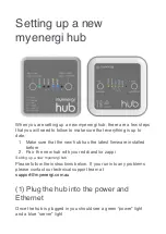 Myenergi Hub Setting Up preview