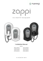 Myenergi zappi Installation Manual предпросмотр