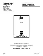 Preview for 7 page of MYERS 10MD05221 Owner'S Manual