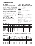 Preview for 2 page of MYERS DE Series Owner'S Manual