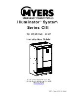 MYERS Illuminator CIII 10 kw Installation Manual preview