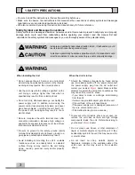 Preview for 3 page of MYERS M-6217 Operation Manual