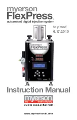 Предварительный просмотр 1 страницы MYERSON FlexPress Instruction Manual