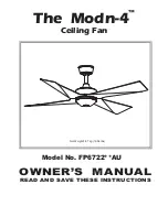 MyFan FP6722AU Owner'S Manual preview